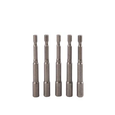 強力な磁気ナッツドライバーセット 1/4'' 65MM 5pcs CRV素材バブルシェルパッケージング