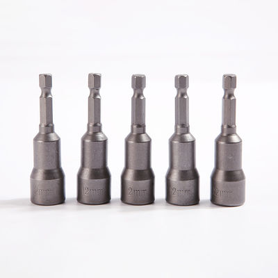 強力な磁気 5pcs 12mm 65mm 急速交換 ヘックスシャンク 工業クラスのナッツドライバーセット