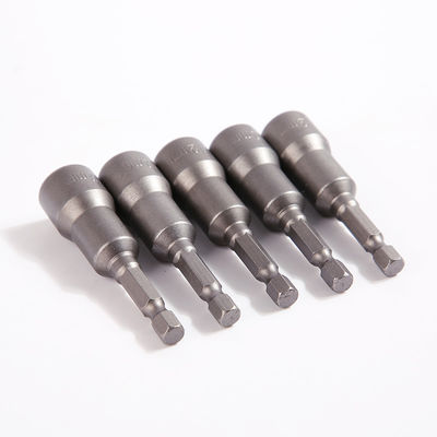 強力な磁気 5pcs 12mm 65mm 急速交換 ヘックスシャンク 工業クラスのナッツドライバーセット