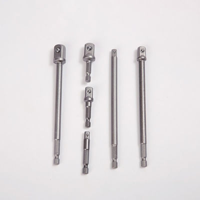 CRV素材 シルバー 1/4' 150MM 6&quot; 2&quot;ソケットアダプターセット 手/電気ツール対応