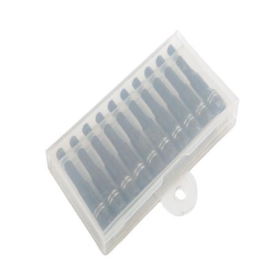 ODMサポート供給6.35ヘクサゴンCRV鋼磁性ナッツドライバーはPEプラスチックボックスにセット