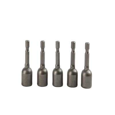 12mm*48mm*5PC CRV磁気 Nbutドライバーセット 自然仕上げと1/4インチドライブサイズ