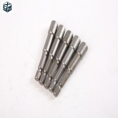 6mm*65mm*5PC CRV素材 6.35 精密な緊縮のための六角磁性ナッツドライバーセット