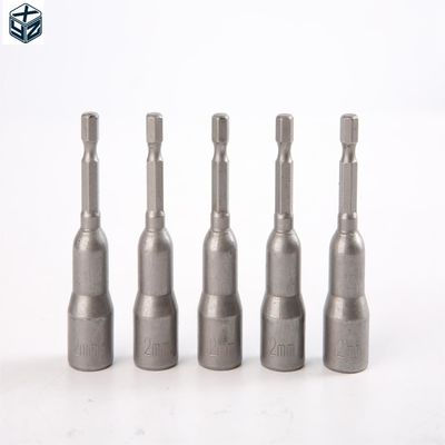 優れた熱処理 CRV素材 6.35 六角 12mm*65mm*5PC ナッツドライバーセット