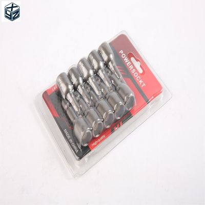 自然仕上げ CRV素材 6.35 六角 10mm*48mm*10PC 強い磁気ナッツドライバーセット