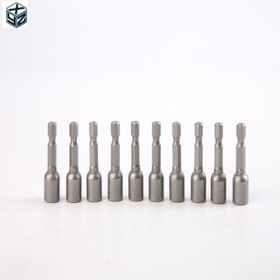 6.35 ヘクサゴン 8mm*42mm*10PC CRV 磁気ナッツ ドライバ セット 強力な磁気特性
