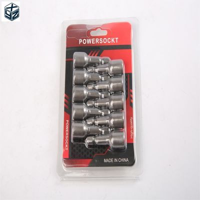 1/4インチ ドライブサイズ CRV 素材 6.35 ヘクサゴン 9mm*42mm*10PC 強力な磁気ナッツドライバーセット