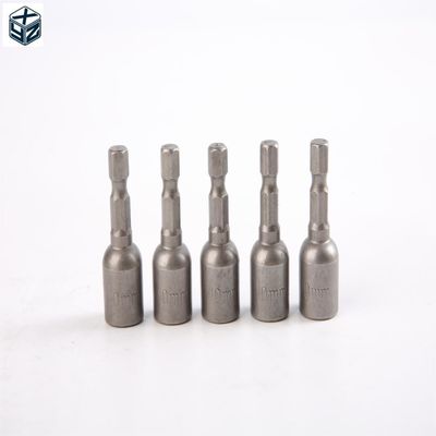 CRV素材 6.35 六角形 10mm*42mm*10PC 磁性ナッツドライバ セット 強い磁性