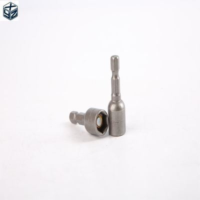 CRV素材 6.35 六角形 10mm*42mm*10PC 磁性ナッツドライバ セット 強い磁性