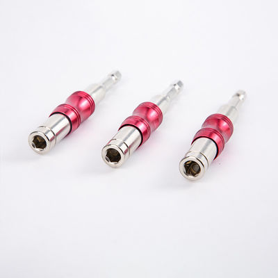 89MM 1/4HEX 鋳造クロムバナジウム鋼のための電圧付ピボティングビットチップホルダー