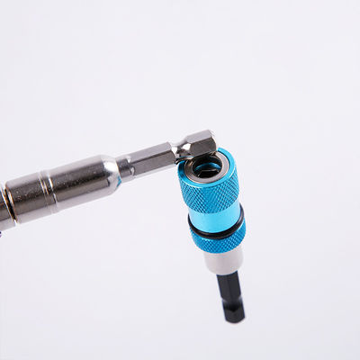 89MM 1/4HEX 鋳造クロムバナジウム鋼のための電圧付ピボティングビットチップホルダー