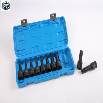 ブラック・フォスファート・フィニッシュ 20pcs 78シリーズ T20~T80 CR-MO素材 耐久性インパクトソケットセット
