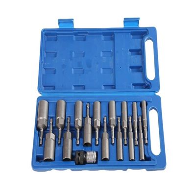 一般 ディープ 16pcs ハンド 電子 ツール セット CRV 素材 H5.5 から H19MM ナッツ ドライブ