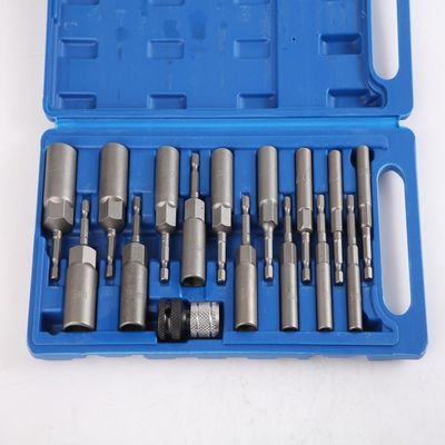 一般 ディープ 16pcs ハンド 電子 ツール セット CRV 素材 H5.5 から H19MM ナッツ ドライブ