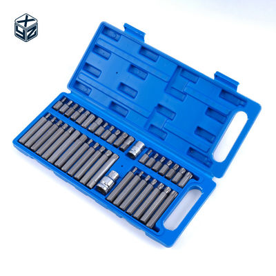 40pcs プラスチックボックス 精密加工ビットセット CRV素材 工業用手作業道具