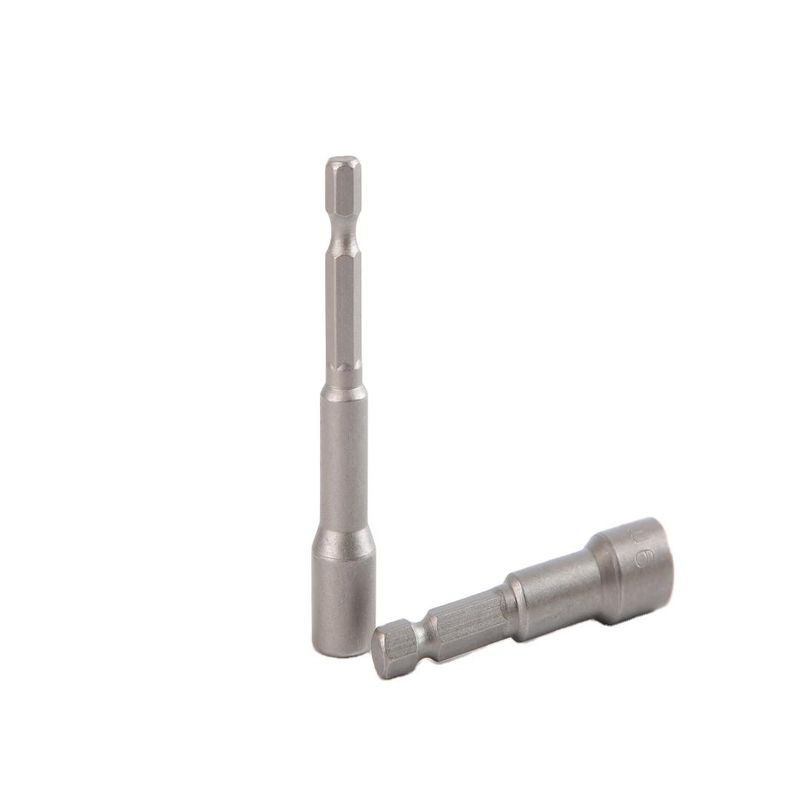 CRV素材 9mm*65mm*5PC マグネティックナッツドライバセット 1/4インチドライブ