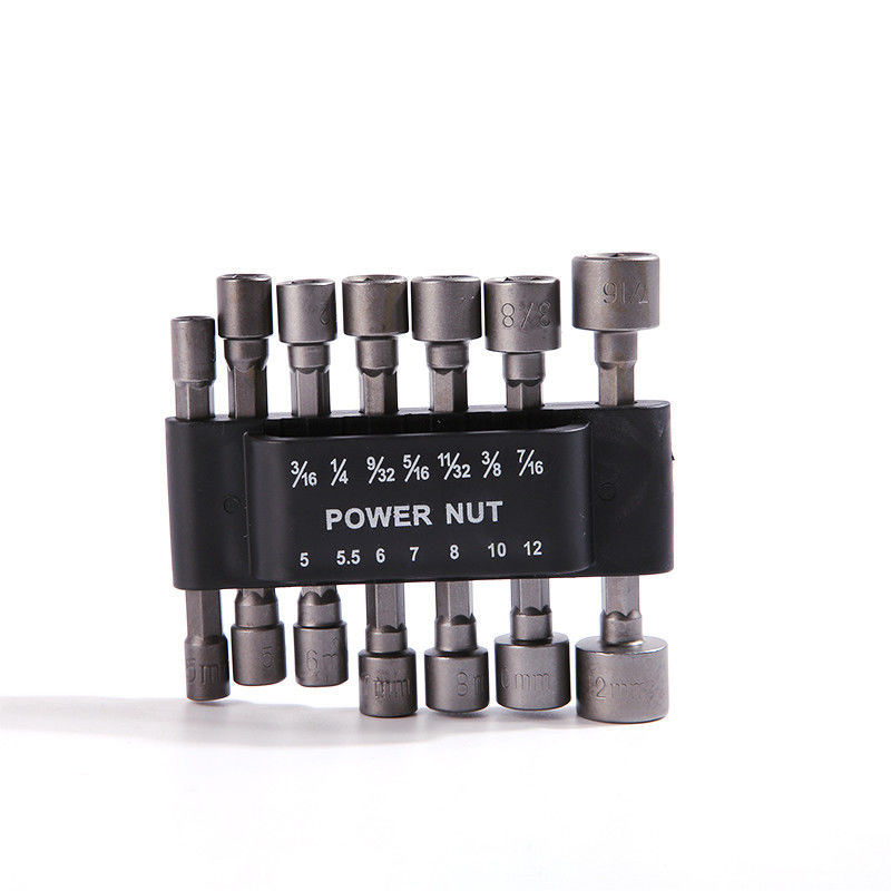 CRV 14pcs スクリュードライバー スクリューソケットドライバ ビットセット ナッツドライバセット ドリルハンドツール